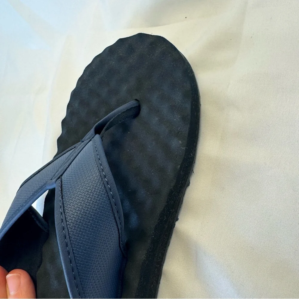 The North Face Men’s Navy and Black Flip-Flop Sandals